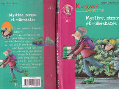 Livre : Kiatovski, détective: Mystère, pizzas et rollerskates