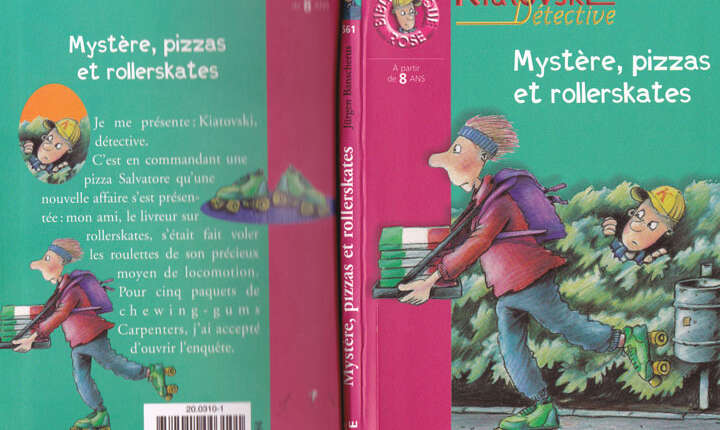 Livre : Kiatovski, détective: Mystère, pizzas et rollerskates