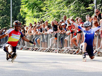 Euro roller course 2025 : résultats des 100 m sur route