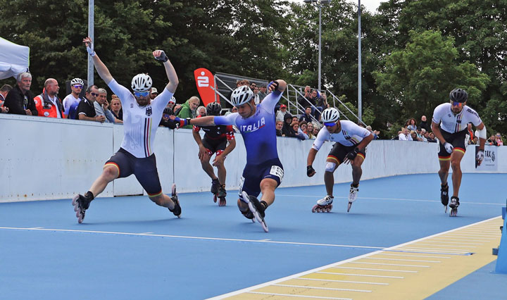 Euro roller course 2025 : résultats des 500 m sprint