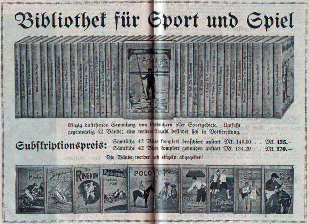 La bibliothèque des sports et jeux (1910)