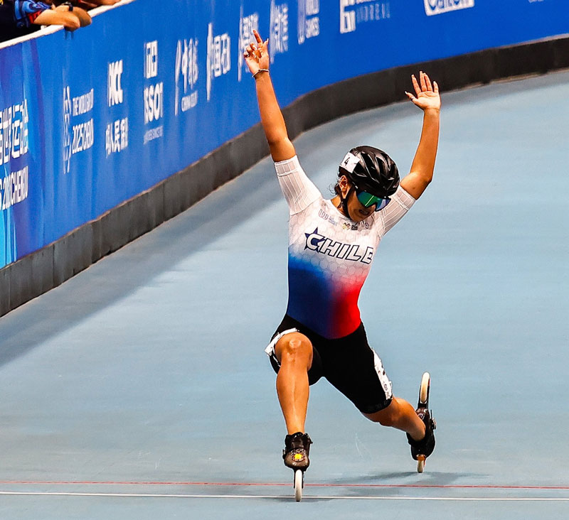 Catalina Norca sur le 200 m contre-la-montre pour le Chili