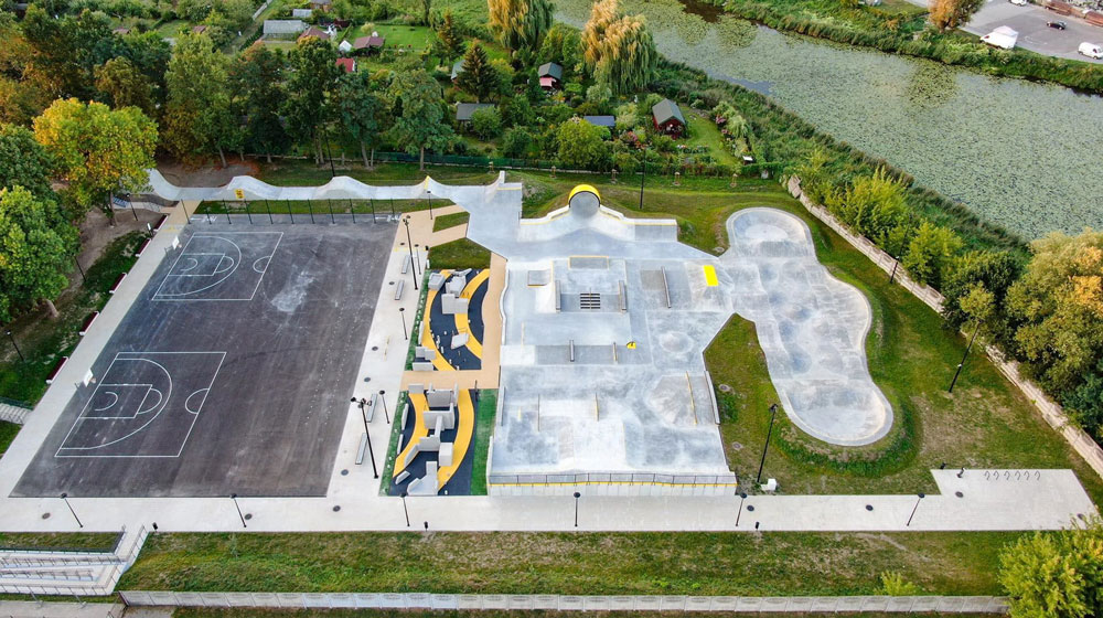 SkatePark Mińsk Mazowiecki - Photo : Adam Ziemiński