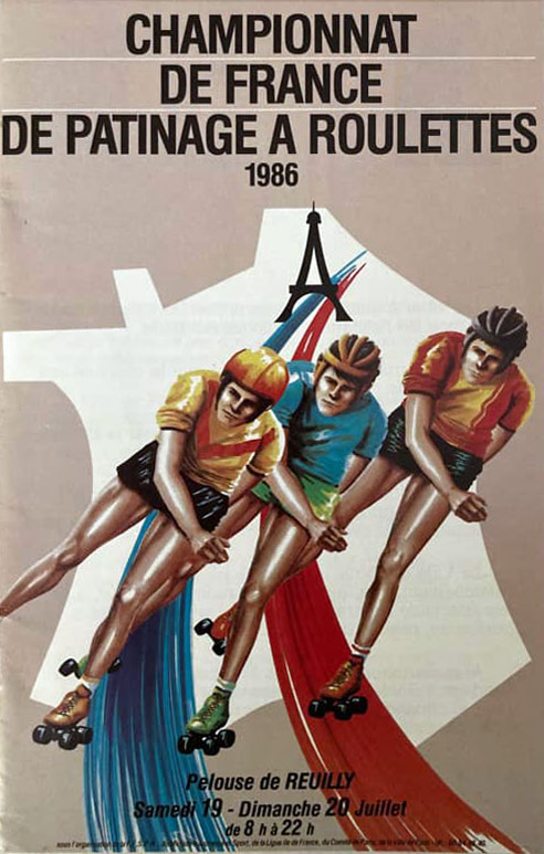 Championnat de France de patinage course sur route 1986 (75)