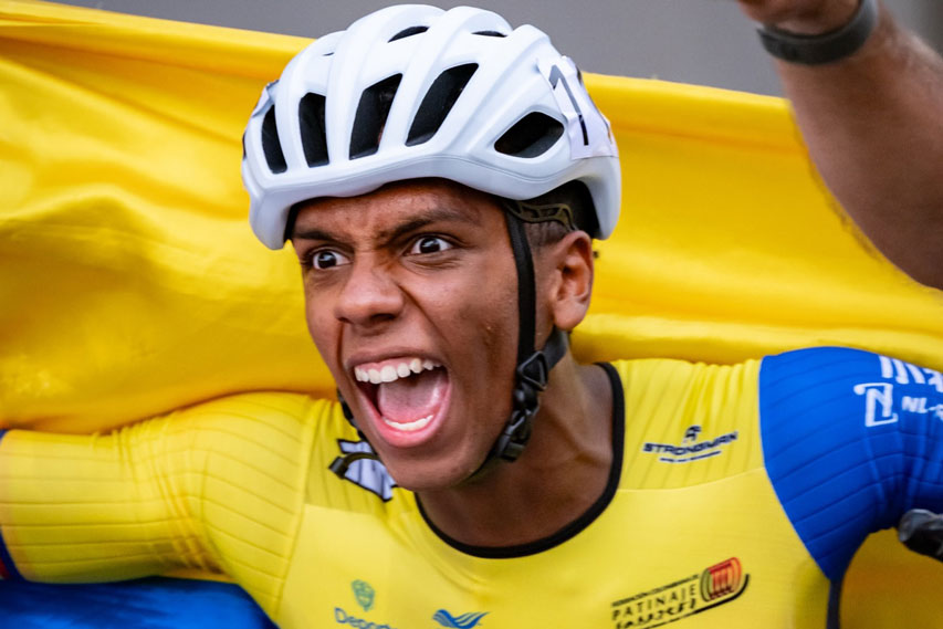 Tour sur route au championnat du monde roller course 2025