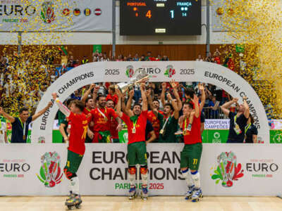 Le Portugal champion d&rsquo;Europe de rink hockey 2025