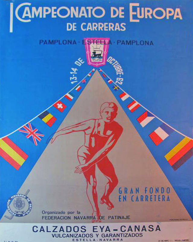 Championnat d&rsquo;Europe de patinage de vitesse 1962 (Espagne)