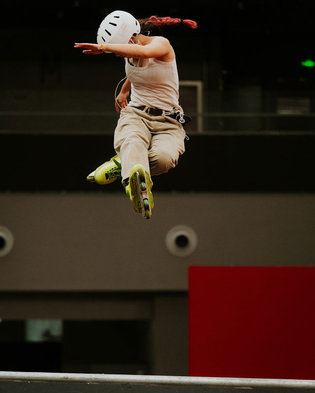 Rideuse en mini-rampe à spine - FISE World Shanghai 2025