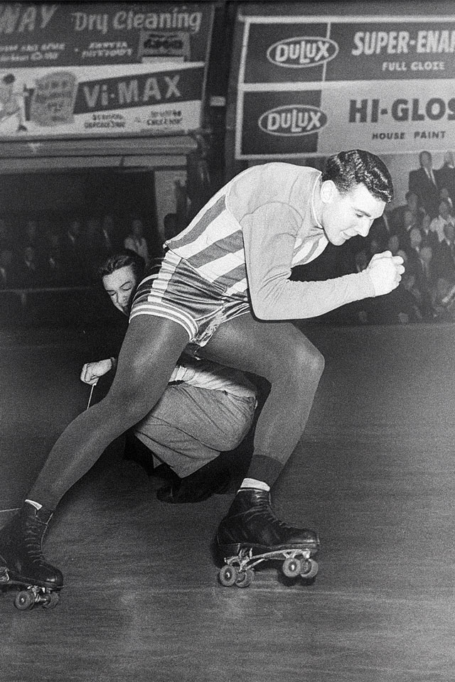Charles Wahlig en course