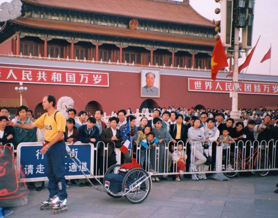 Fabrice Gropaiz en Chine