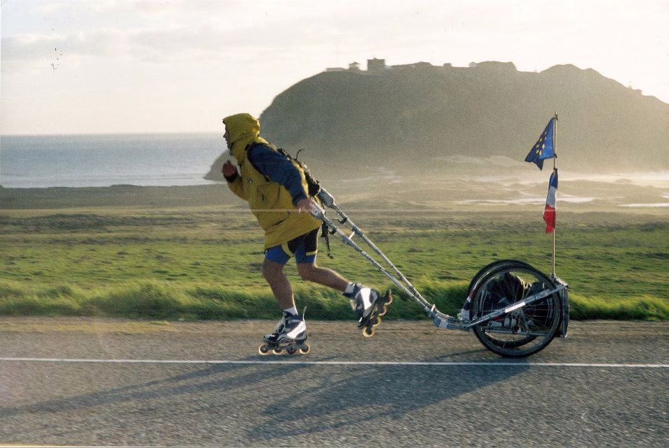 Fabrice Gropaiz, globe-trotter roller au long cours