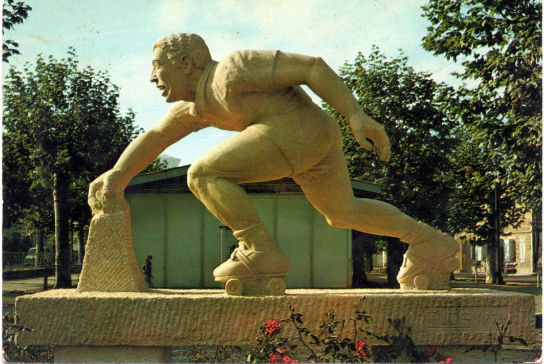 La sculpture de Grenade-sur-Garonne (collection personnelle de Sam Nieswizski)