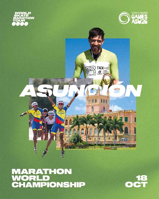 Affiche de l'étape d'Asuncion WSMT 2026