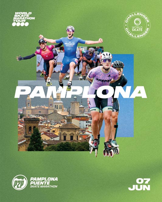 Affiche de l'étape de Pampelune WSMT 2026