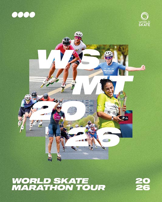 Affiche World Skate Marathon Tour 2026