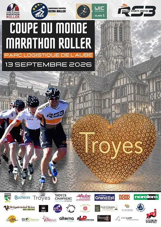 Ultra Marathon roller de Troyes 2026 (France)