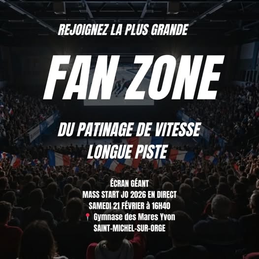 Rejoignez la plus grande fan-zone du patinage de vitesse longue piste