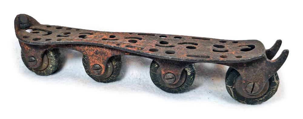 Patin Shaler pour enfant breveté le 24 février 1860