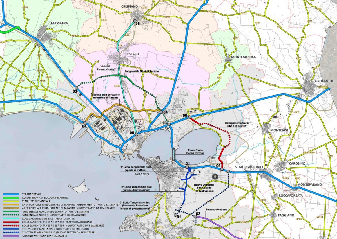 Plan du circuit du marathon roller des Jeux Méditerranéens 2026