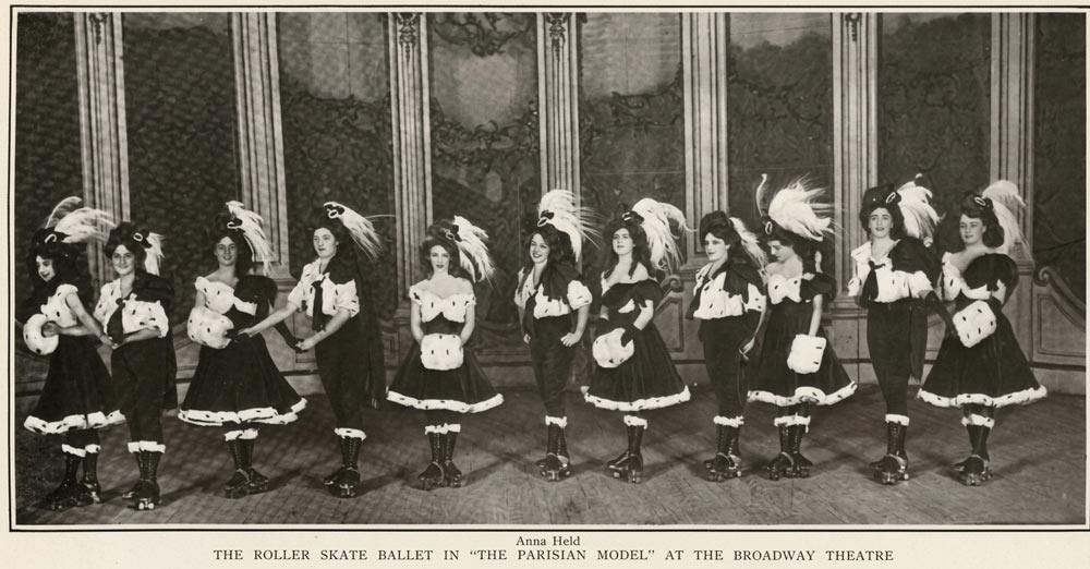 " The Parisian Model" - au théâtre de Broadway à New-York (Etats-Unis)