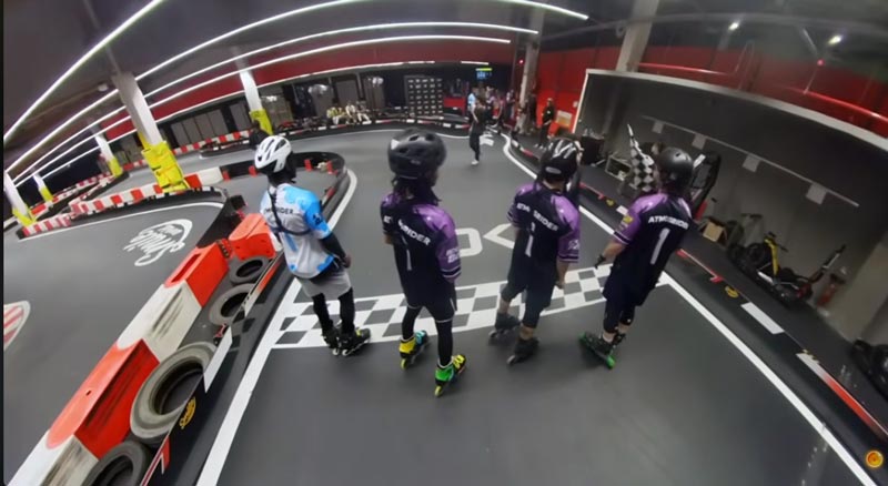 Le départ de la course