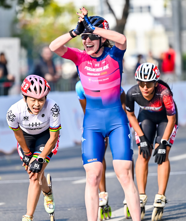 Lianne van Loone (Powerslide Vesmaco) s'impose chez les femmes