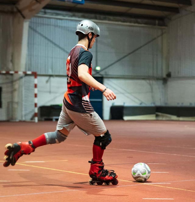 Le joueur arme son tir