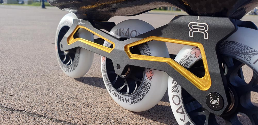 La platine SL Speed slalom vue de côté