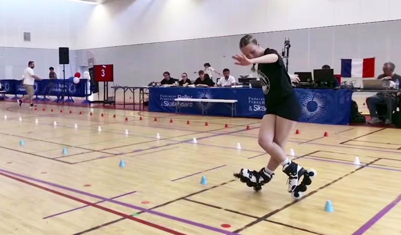 France Inline Freestyle 2026 : résultats de slalom battle