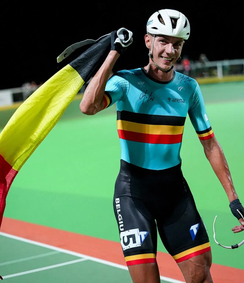 Bart Swings, champion d'Europe du 5000 m à points 2026