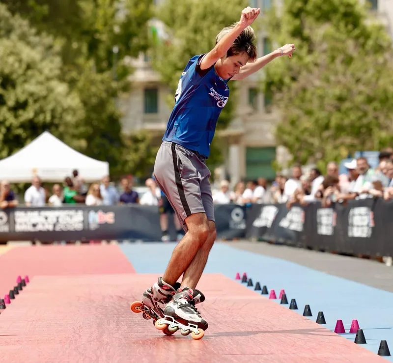 Viritpol Vongakrayakorn, vainqueur de la compétition de slide de la HBC 2026