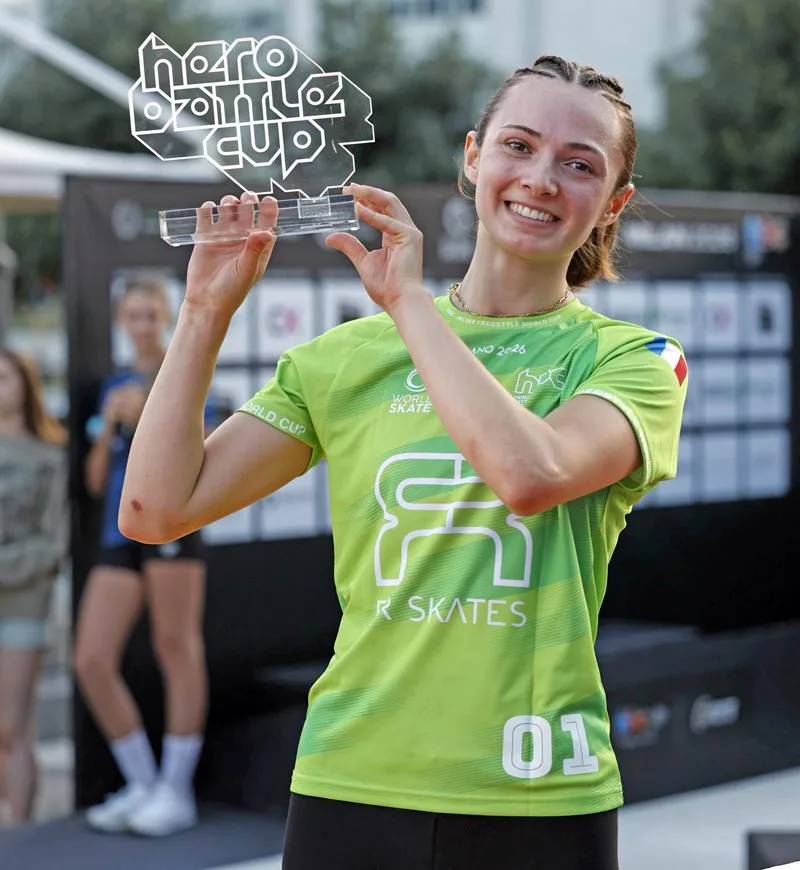 Mayrin Burasovitch (France), remporte la Hero Battle Cup 2026