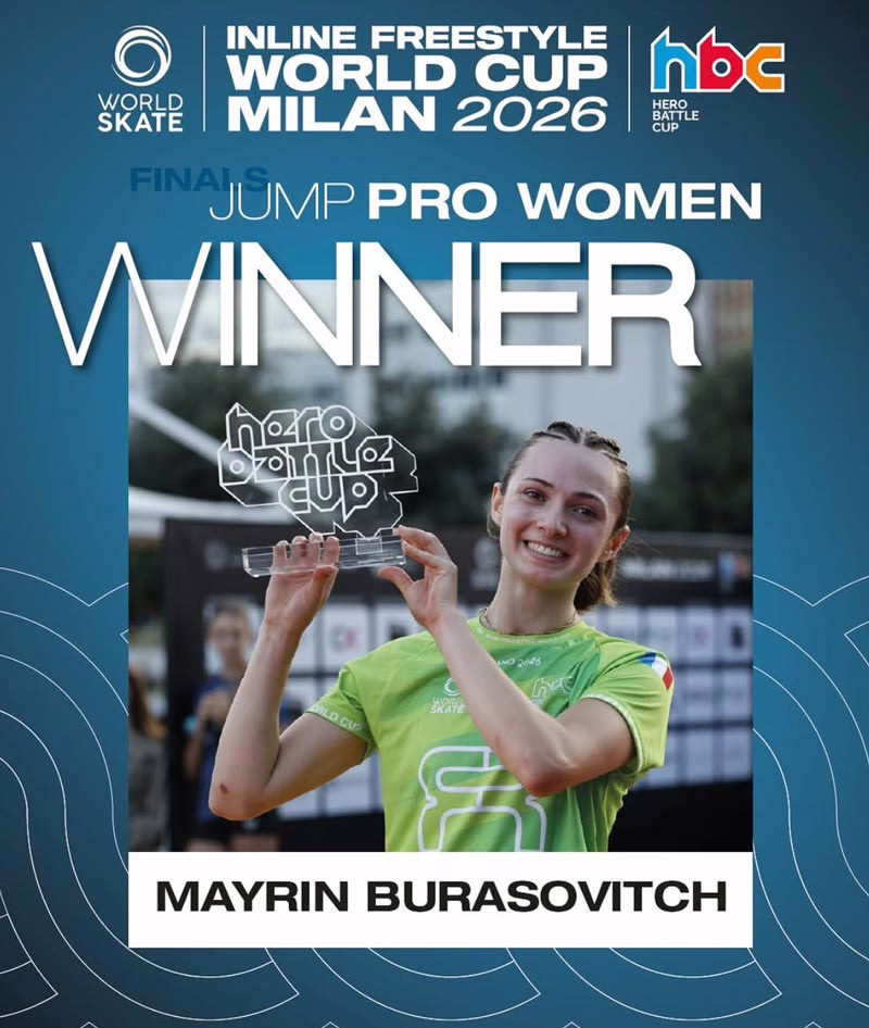 Mayrin Burasovitch (France), remporte la Hero Battle Cup 2026