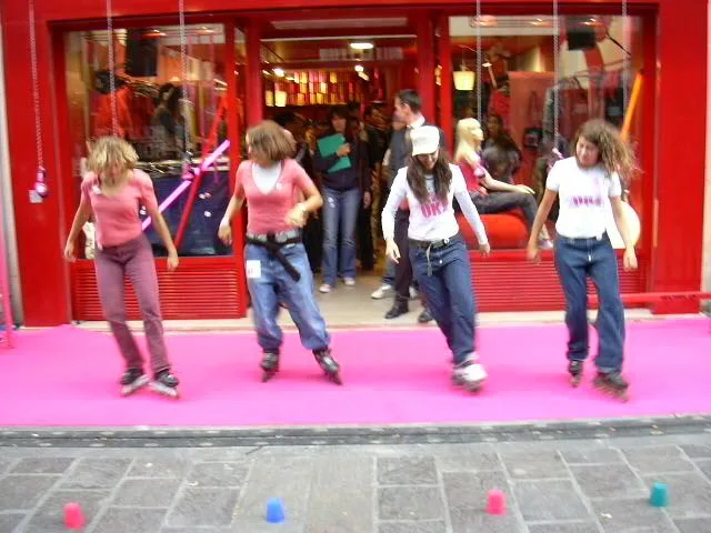 Show roller pour Levi's en 2004