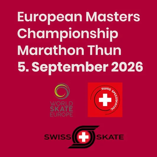 Championnat d&rsquo;Europe Master de marathon roller 2026 (Suisse)