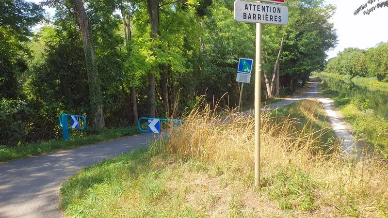 La voie verte reprend enfin après plusieurs kilomètres de gravier impraticables
