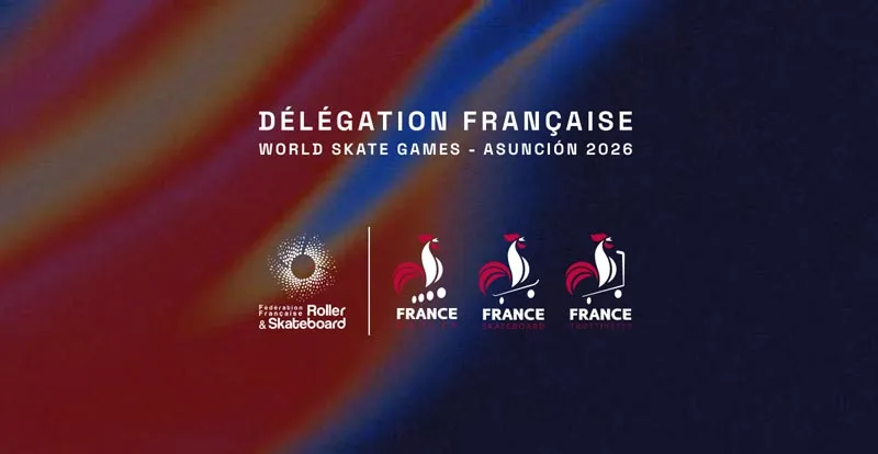 L'équipe de France aux World Skate Games 2026
