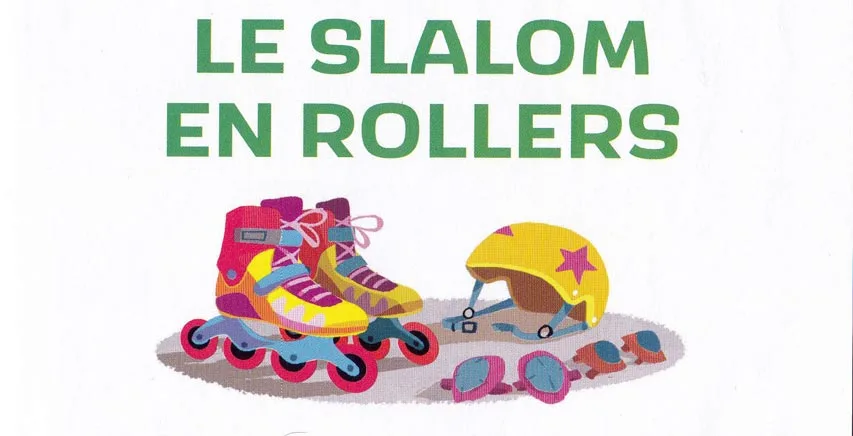 Livre : le slalom en rollers