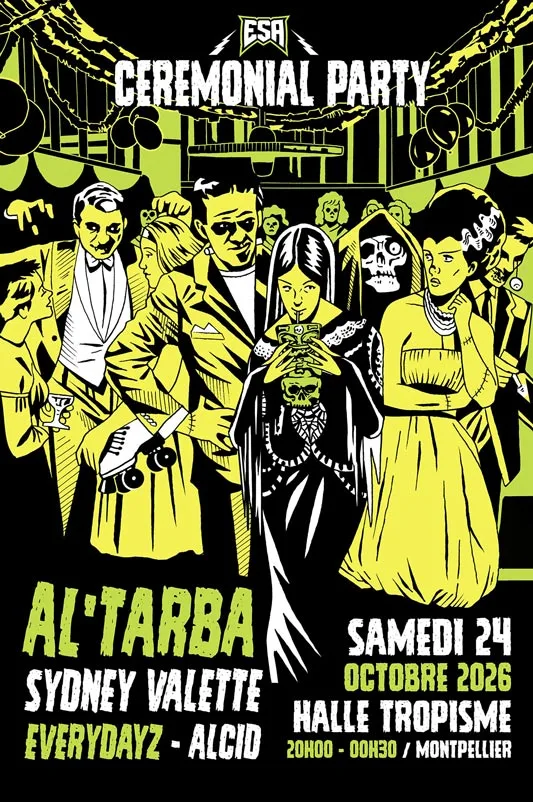 Affiche de la Ceremonial Party ESA Street Contest 2026