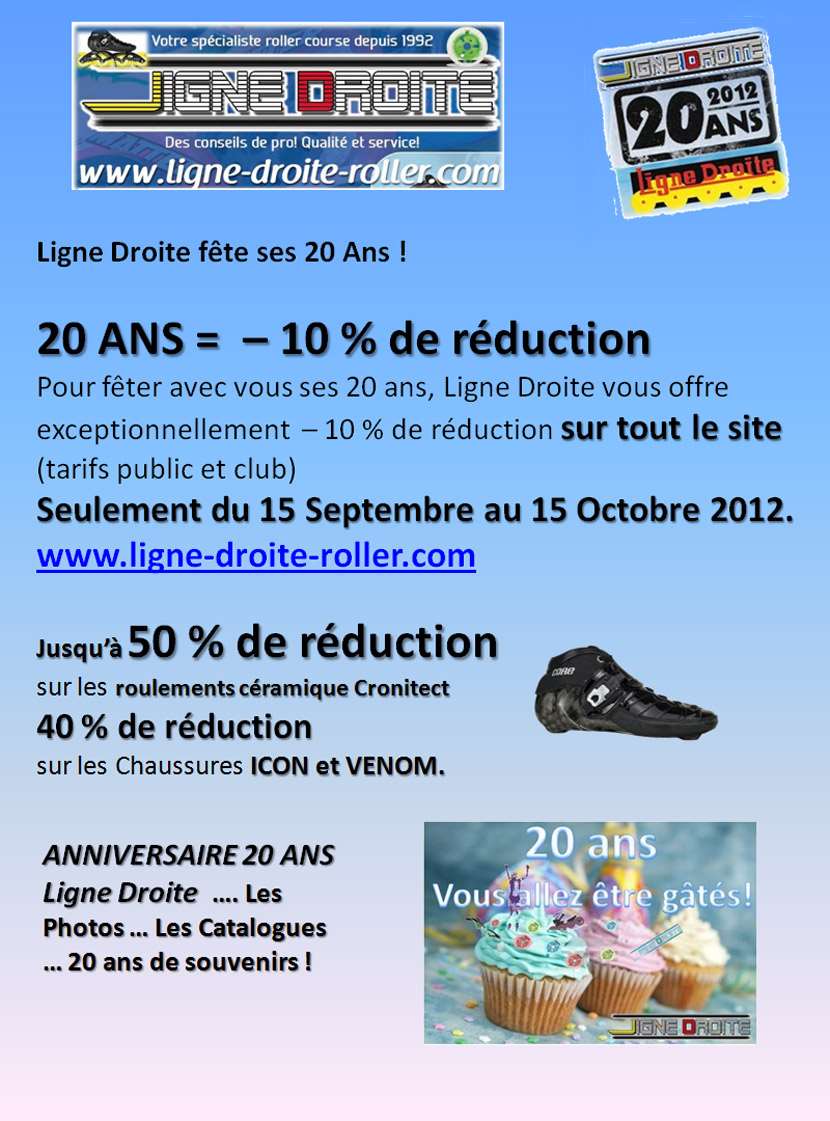 20 ans du magasin Ligne Droite