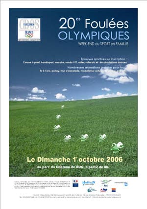 Foulées olympiques 2006 à Buc (78)