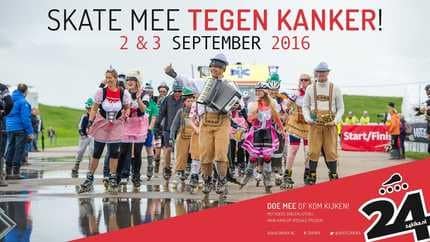 24 Heures KIKA roller de Flevonice 2016 (Pays-bas)
