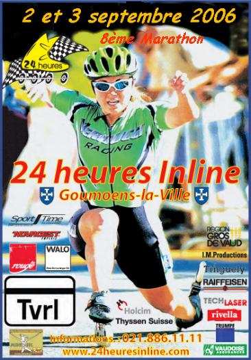Résultats des 24 h roller de Goumoens-la-Ville 2006 (Suisse)