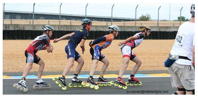 Peloton aux 24 Heures du Mans Roller 2007