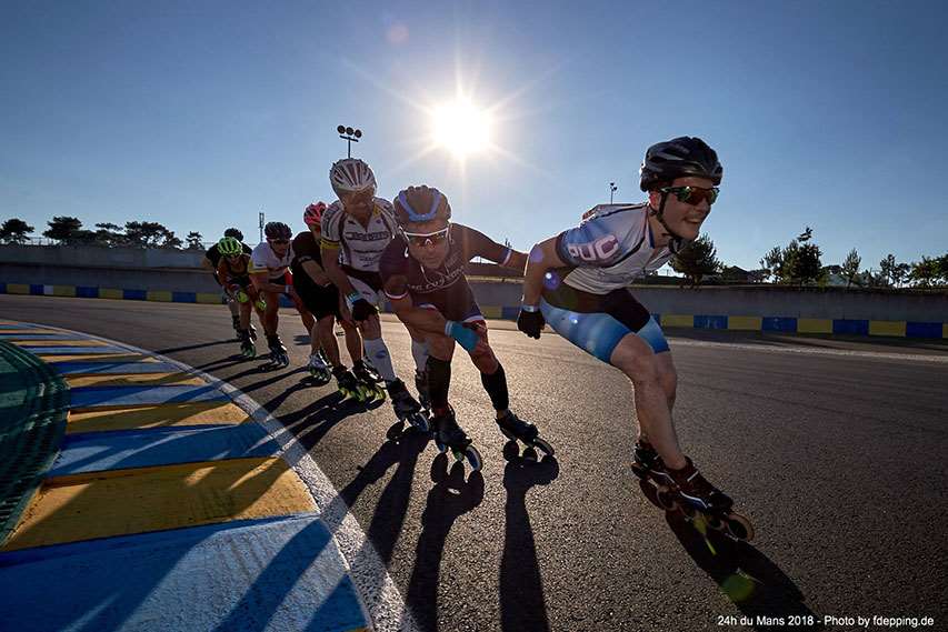 Les 24H du Mans Roller Solo 2018 d'Antoine Smerilli