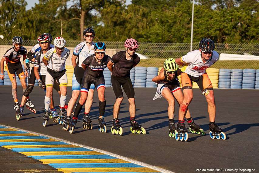 Les 24H du Mans Roller Solo 2018 d'Antoine Smerilli