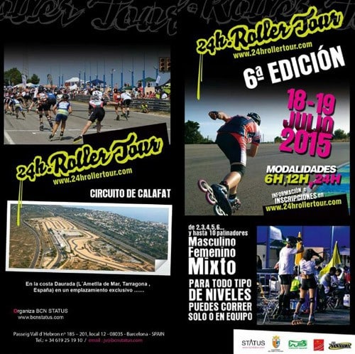 24 Heures Roller de Calafat 2015 (Espagne)