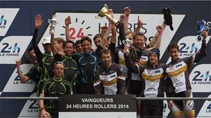 24 Heures Roller avec les Iron Men