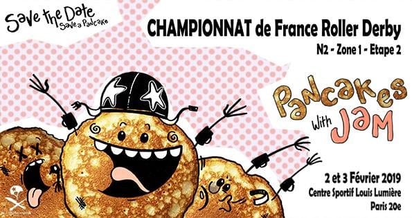 2eme manche championnat france n2 roller derby 2018 2019 boucherie paris
