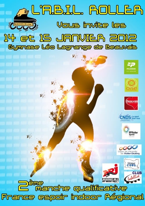 2ème manche qualificative France Espoir Indoor régional 2012 à Beauvais (60)